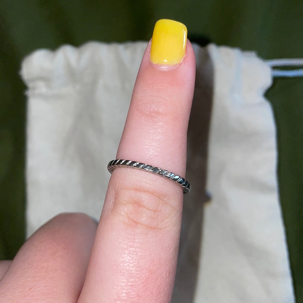 Braided Silver Ring